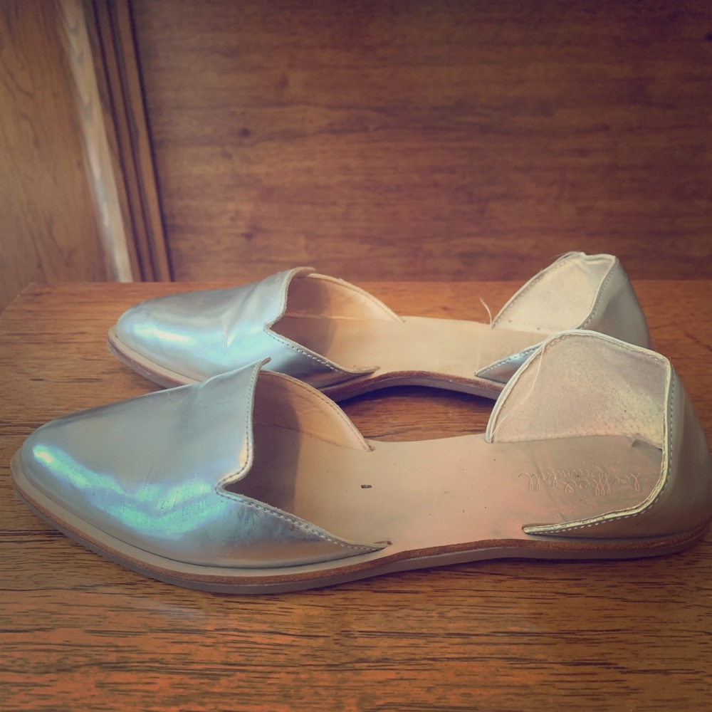 Loeffler Randall silver sandals